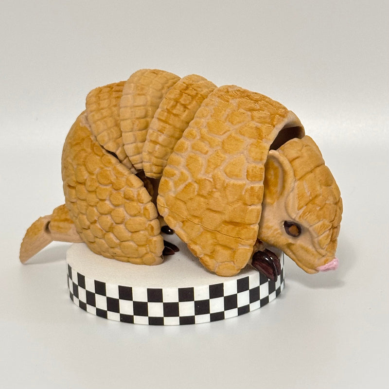 Roly Poly Armadillo 3D Printed Fidget Collectable