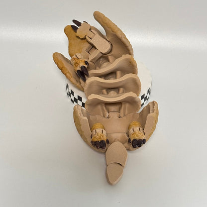 Roly Poly Armadillo 3D Printed Fidget Collectable