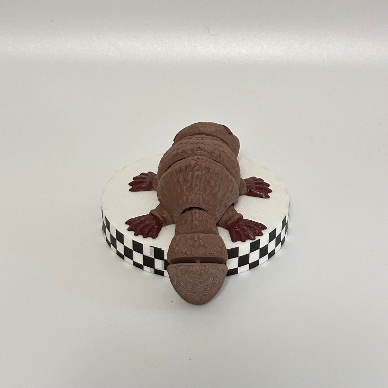 Ripple The Textured Platypus 3D Printed Fidget Collectable