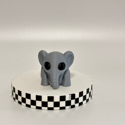 Tumbles The Baby Elephant 3D Printed Fidget Collectable