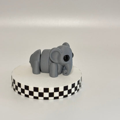 Tumbles The Baby Elephant 3D Printed Fidget Collectable