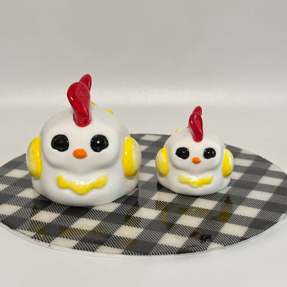 Cluckling The Chicken Footling 3D Printed Fidget Collectable