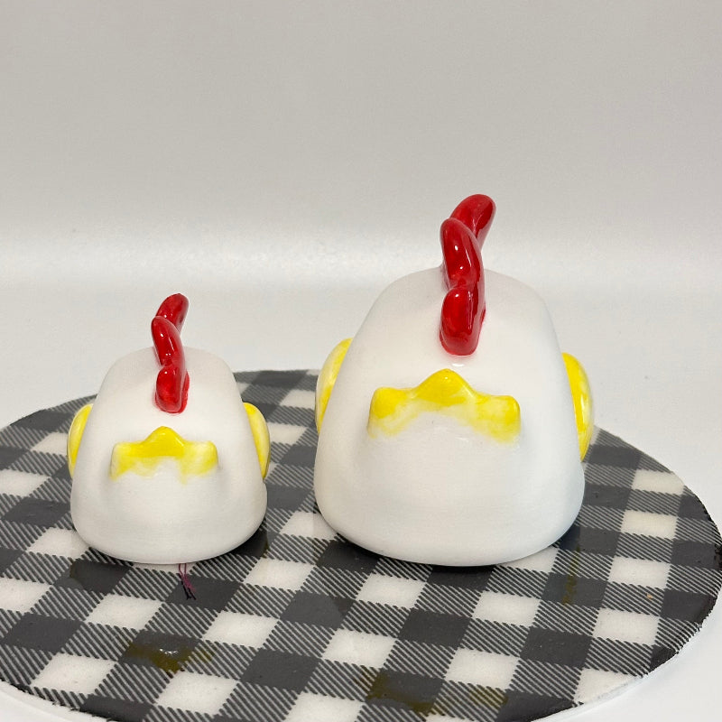 Cluckling The Chicken Footling 3D Printed Fidget Collectable