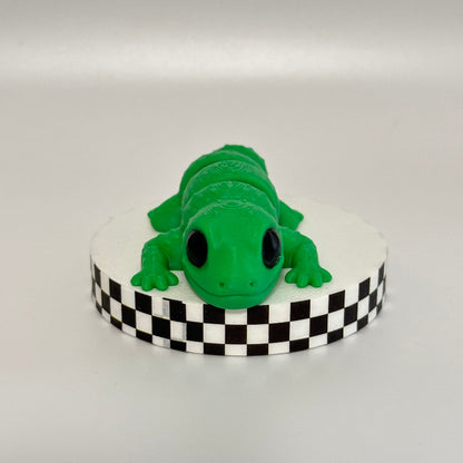 Leafy The Gecko 3D Printed Fidget Collectable