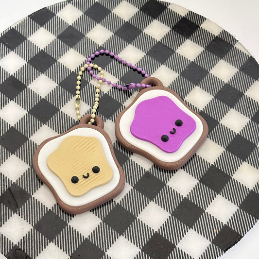 PB&J Pals: Kawaii Best Friends Forever Keychain Collectible