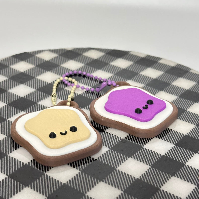 PB&J Pals: Kawaii Best Friends Forever Keychain Collectible