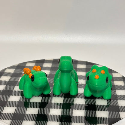 Tango Tops: Green Triceratops 3D Printed Fidget Collectible