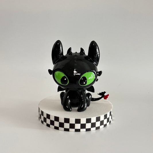 Chibi Night Fury 3D Printed Shelfie Collectable