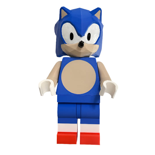 Big Brick Sonic 3D Printed Shelfie Collectible