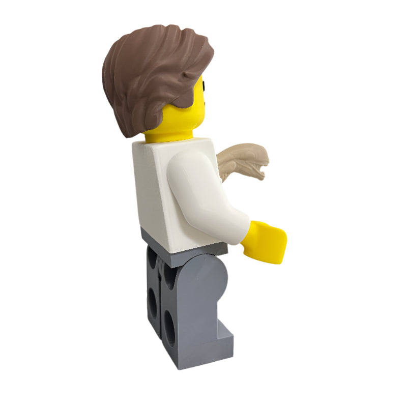 Chestburster Alien Big Brick Man 3D Printed Fidget Collectable