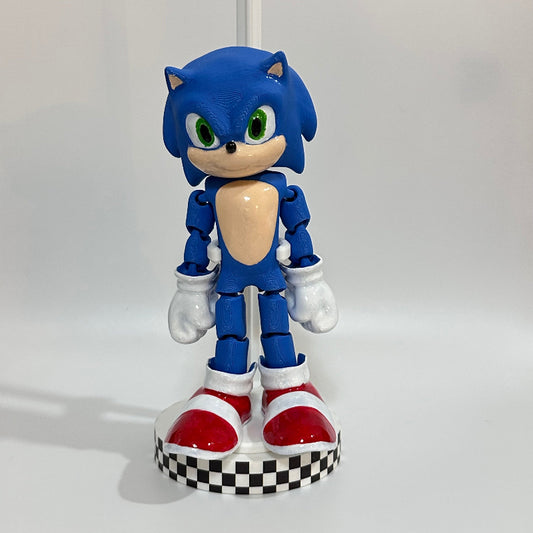 SpinDash Sonic 3D Printed Fidget Collectible