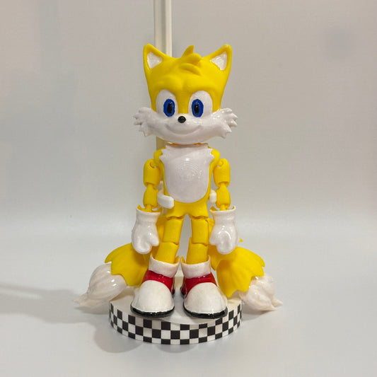 Tails the Fidget Flyer 3D Printed Fidget Collectible