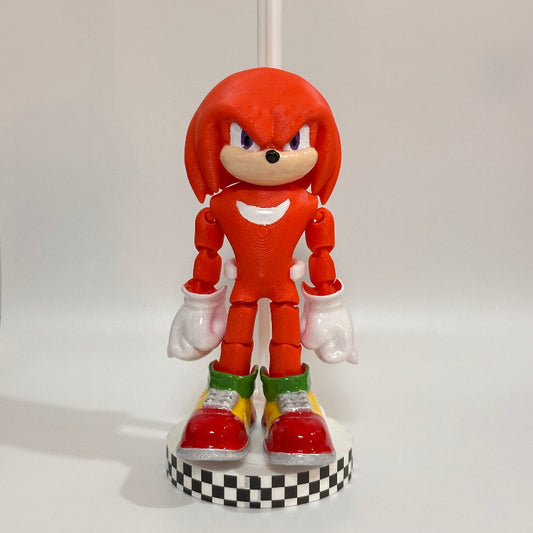 Knuckles the Fidget Guardian 3D Printed Fidget Collectible