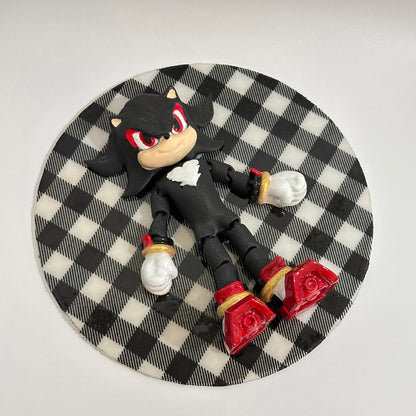 Shadow the Fidget Rival 3D Printed Fidget Collectible 