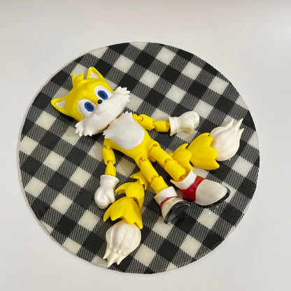 Tails the Fidget Flyer 3D Printed Fidget Collectible