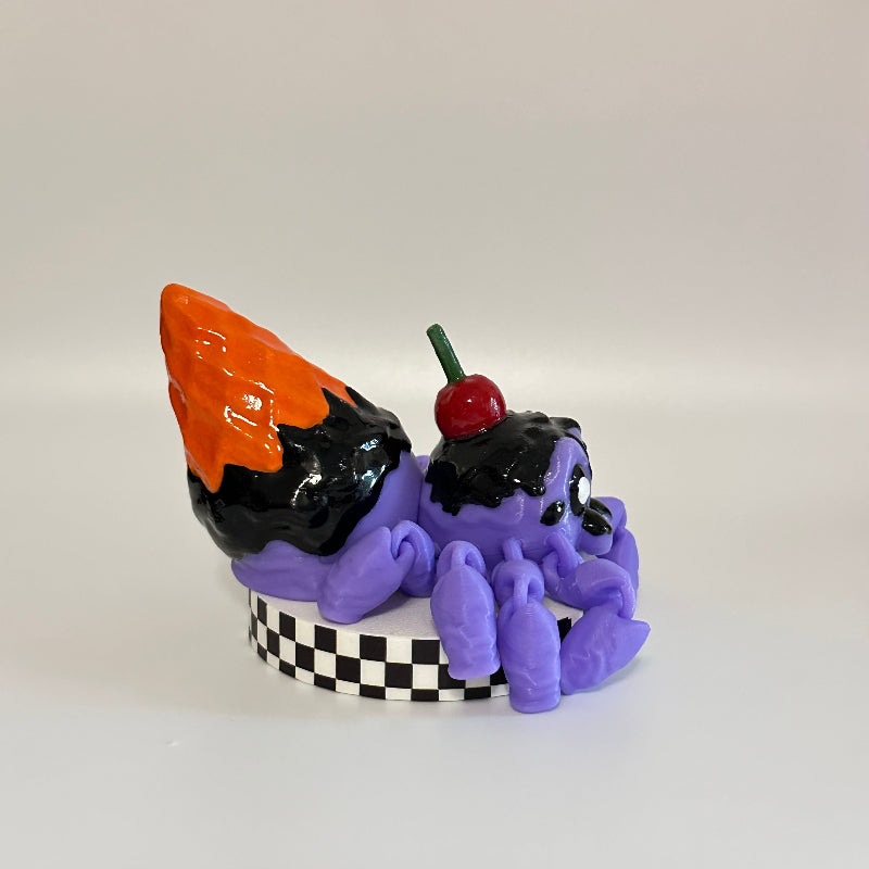 BerryBoo The Kawaii Icecream Spider 3D Printed Fidget Collectable