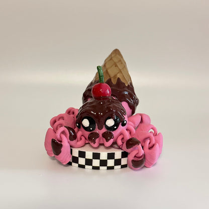 SweetieBerry The Kawaii Strawberry Spider 3D Printed Fidget Collectable