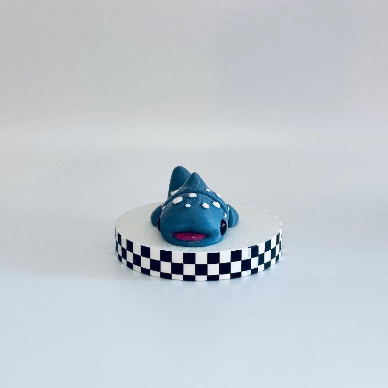 Speckles the Whale Shark 3D Printed Fidget Collectable