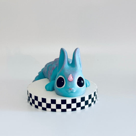 Coralie The MerBunny 3D Printed Fidget Collectable