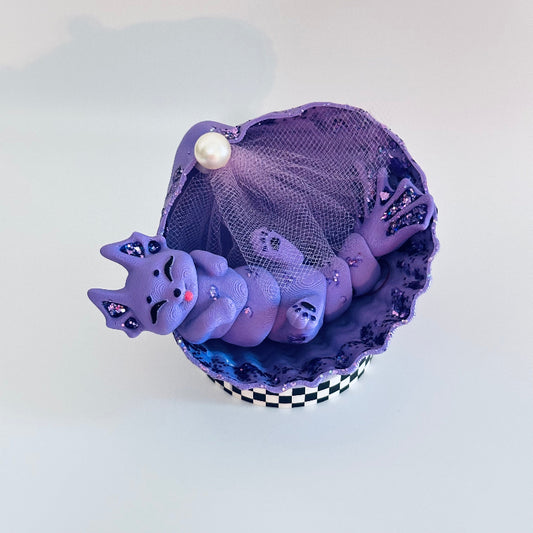 TwilightTide The MerCat 3D Printed Fidget Collectable