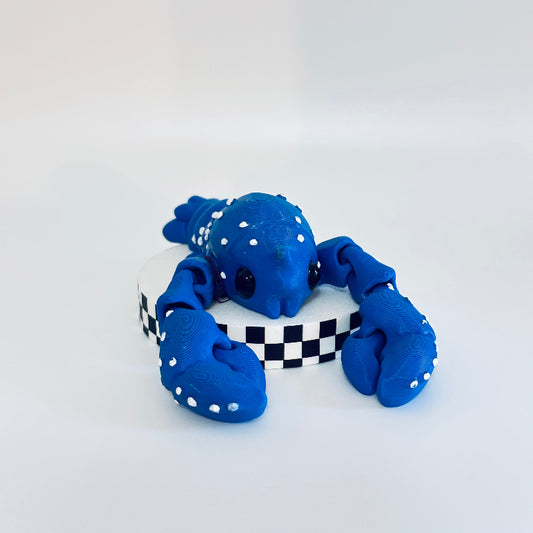 AzureClaw Rare Blue Lobster 3D Printed Fidget Collectable