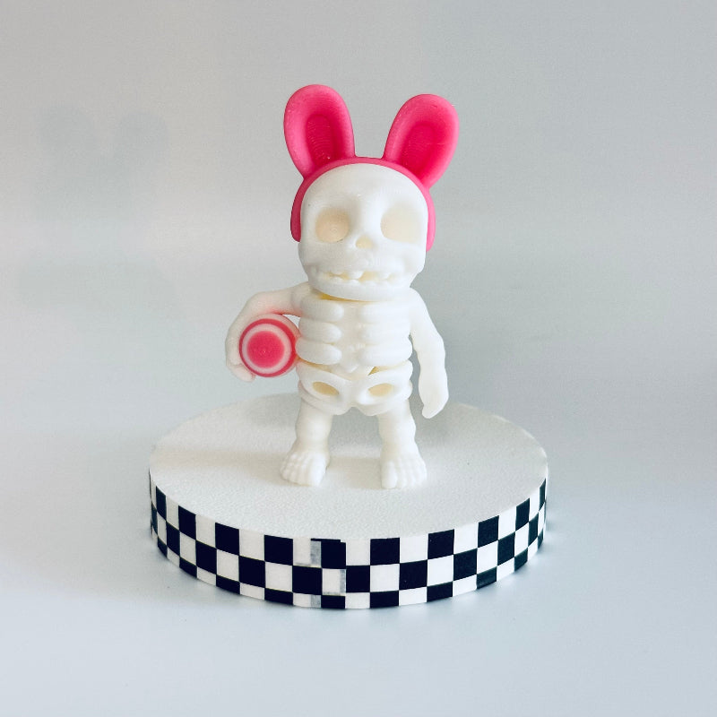 Eggster The Bunny Bones The 3D Printed Fidget Collectable 