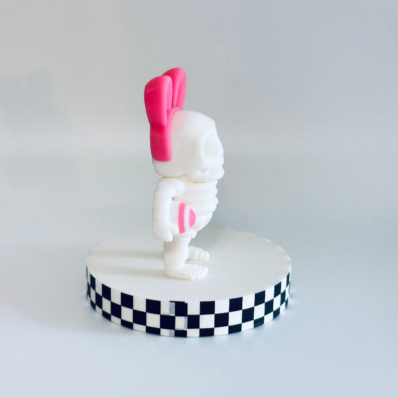 Eggster The Bunny Bones The 3D Printed Fidget Collectable 