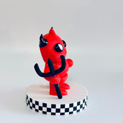 BlazeImp The Devilish 3D Printed Fidget Collectable