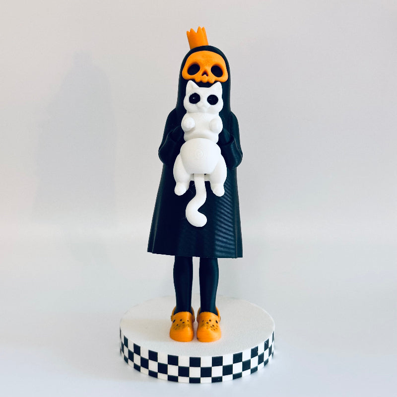 EmberEllie The Ghost Girl 3D Printed Fidget Collectable