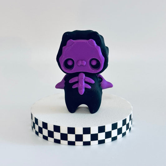 VioletGlo The Skeleton Pixie 3D Printed Fidget Collectable