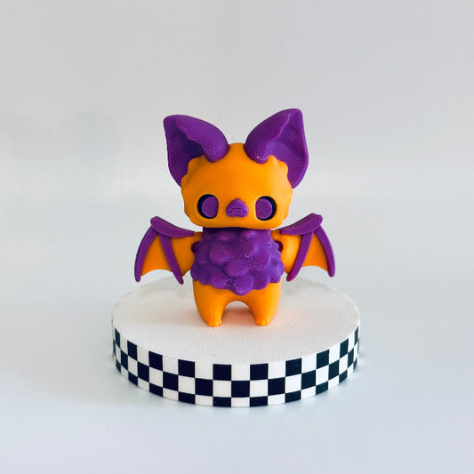 EmberTwirl The Bat Pixie 3D Printed Fidget Collectable