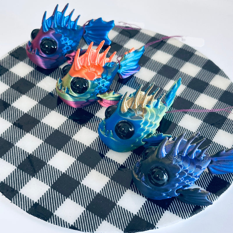 GleamBite The Piranha 3D Printed Fidget Collectable