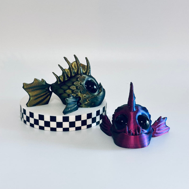 GleamBite The Piranha 3D Printed Fidget Collectable