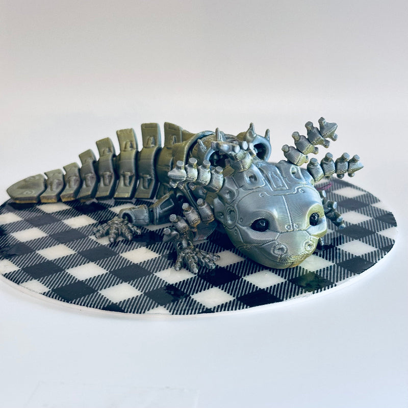 GildieTron The Axolotl 3D Printed Fidget Collectable