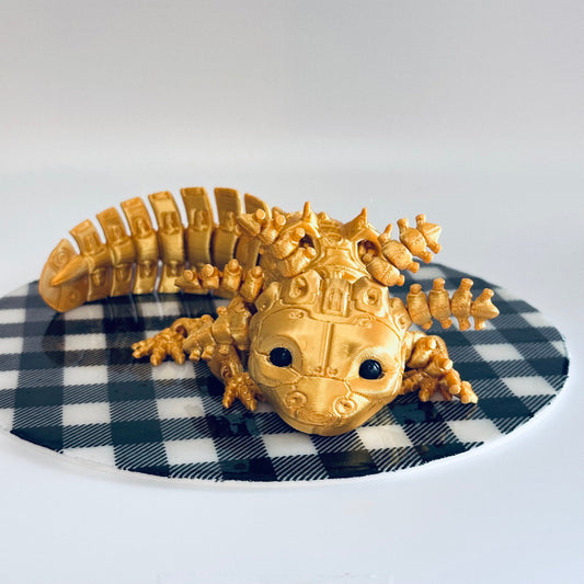 GildieBot The Axolotl 3D Printed Fidget Collectable