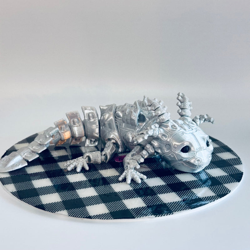 SilvoTron The Axolotl 3D Printed Fidget Collectable