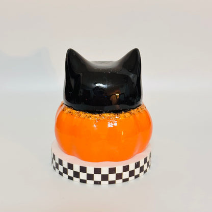 Purrkin The Pumpkin Kitty 3D Printed Shelfie Collectable