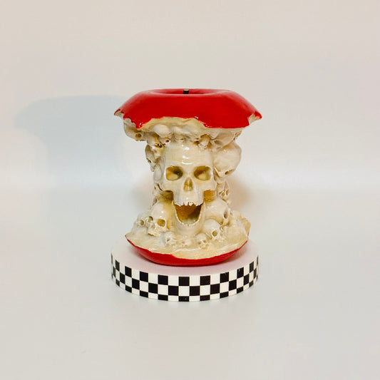 CrimsonCore The Skull Apple 3D Printed Shelfie Collectable