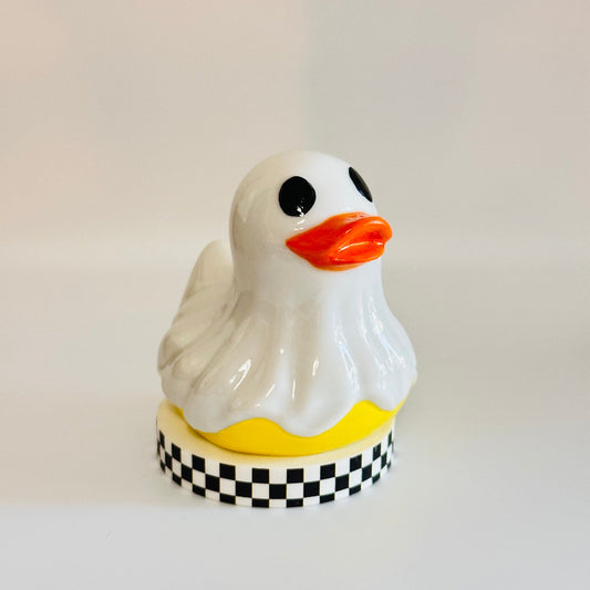 BooQuack The Ghost Duck 3D Printed Shelfie Collectable