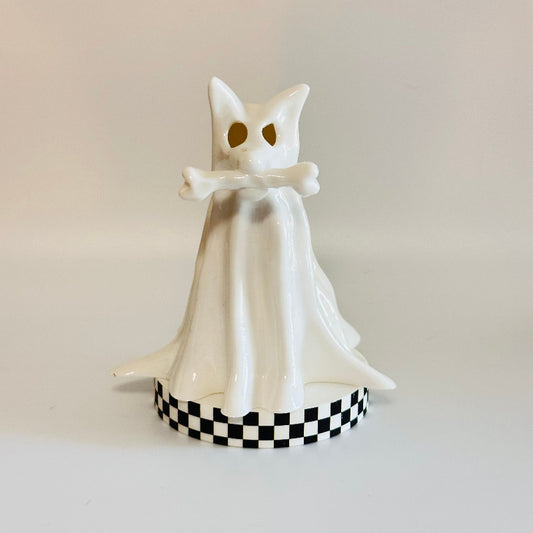 BoneBuddy The Ghost Dog 3D Printed Figurine Collectable