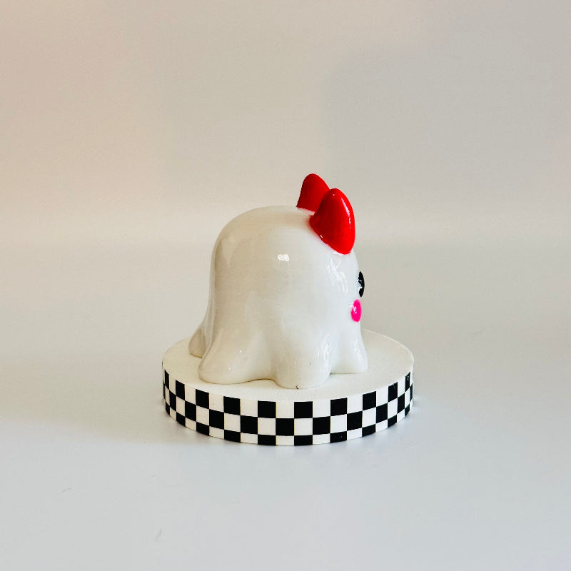BooHorns the Kawaii Devil Ghost 3D Printed Figurine Collectable