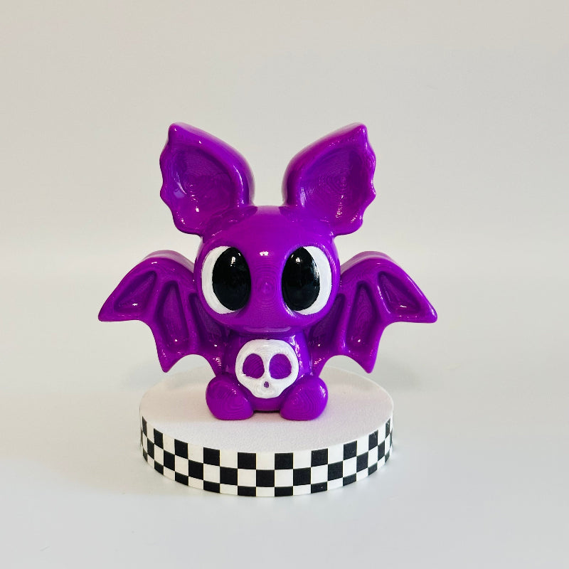 Lil’Skully the Kawaii Bat 3D Printed Figurine Collectable