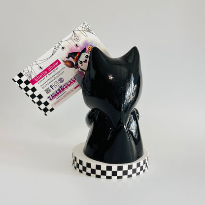 GrimKitty the Chibi Cat Reaper 3D Printed Figurine