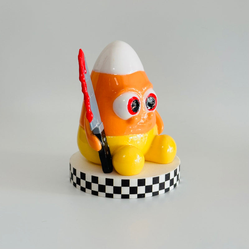 StabbyCorn the Murder Candy Corn 3D Printed Figurine