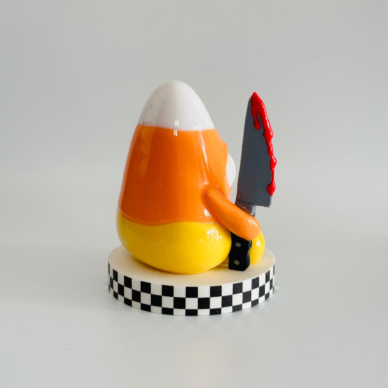 StabbyCorn the Murder Candy Corn 3D Printed Figurine