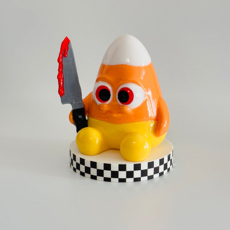 StabbyCorn the Murder Candy Corn 3D Printed Figurine