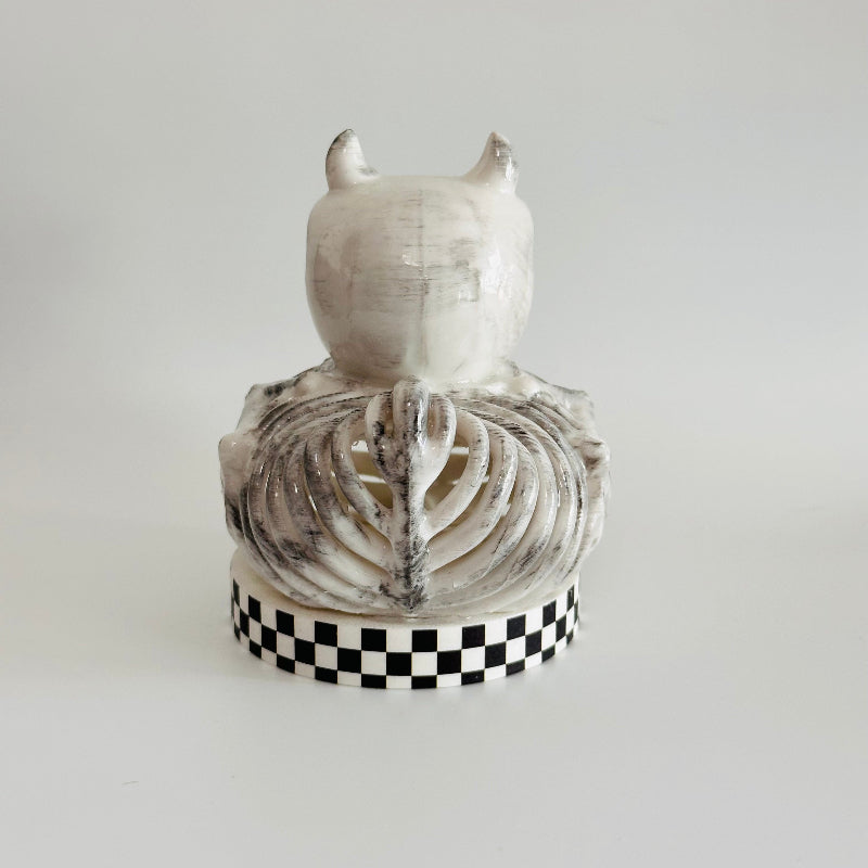 Bonequack the Skeleton Duck 3D Printed Figurine Collectable