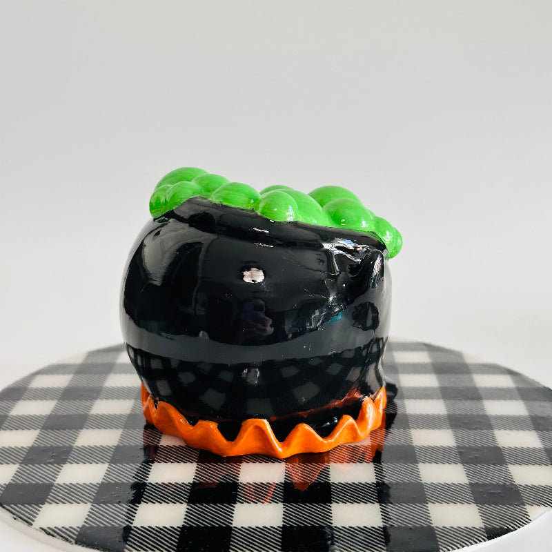 Brewster the Grumpy Cauldron Hauntling 3D Printed Figurine