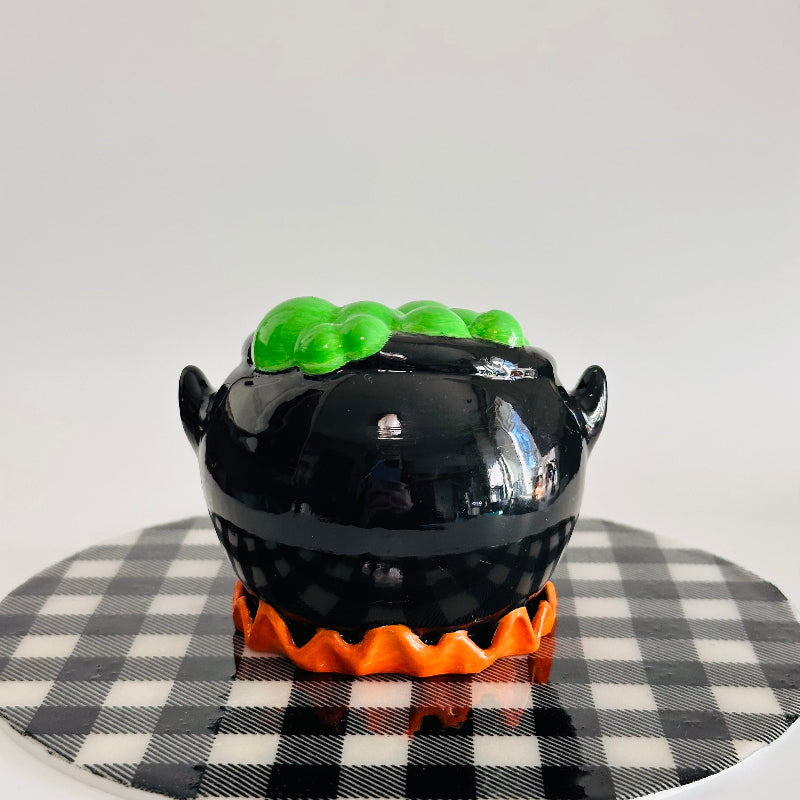 Brewster the Grumpy Cauldron Hauntling 3D Printed Figurine