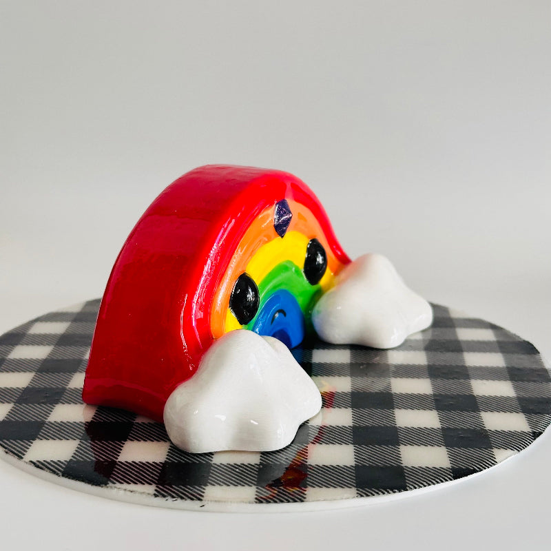 ShadowBow the Rainbow Hauntling 3D Printed Figurine
